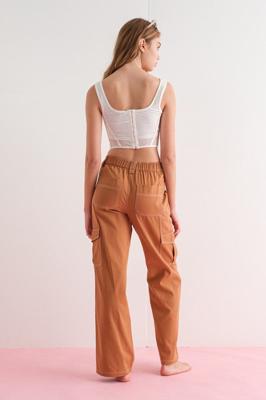 The ‘Julier Back Snap Corset Top’