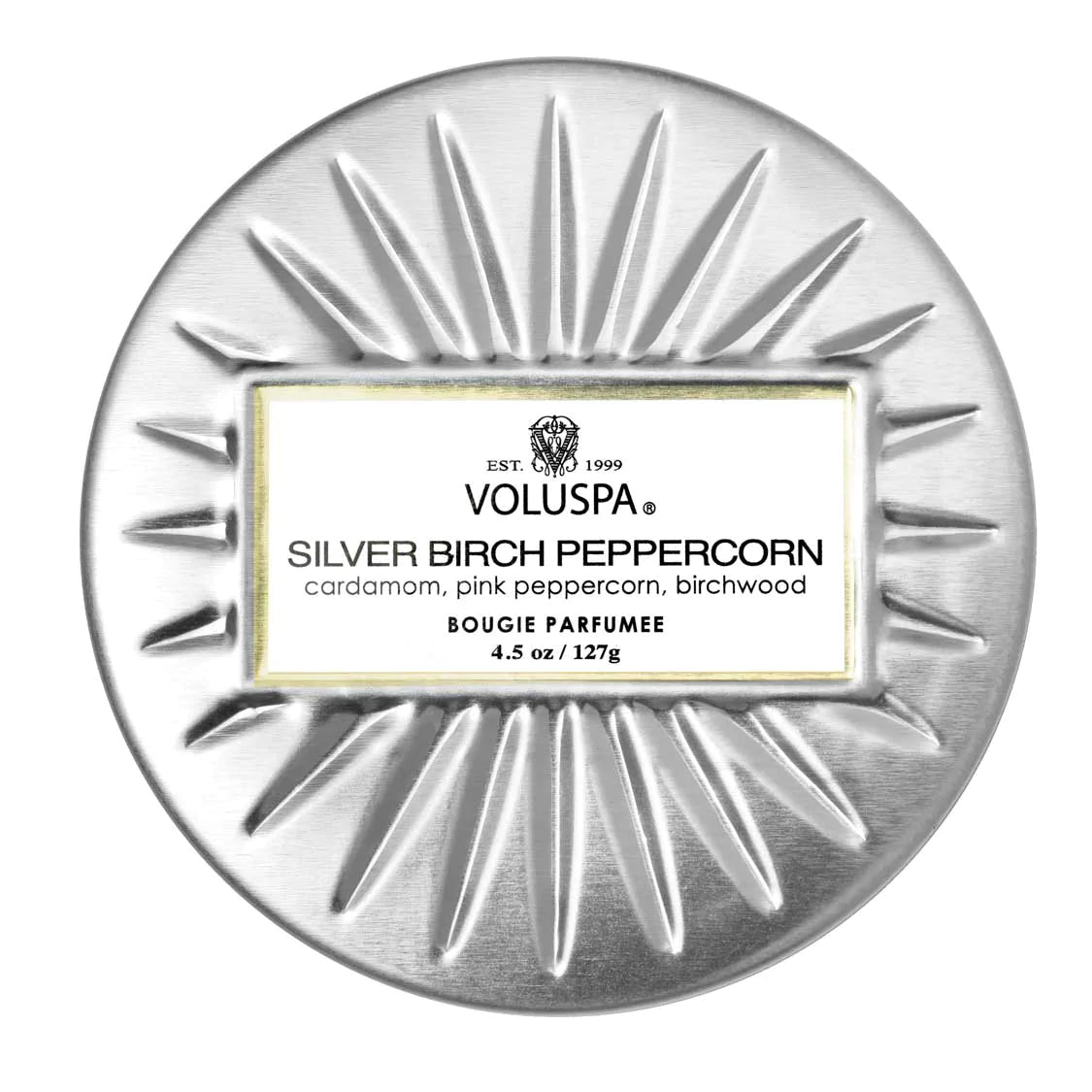 Voluspa ‘Silver Birch Mini Tin’