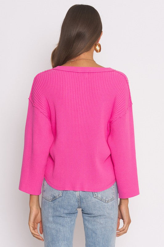The ‘Emmie Knit Henley’
