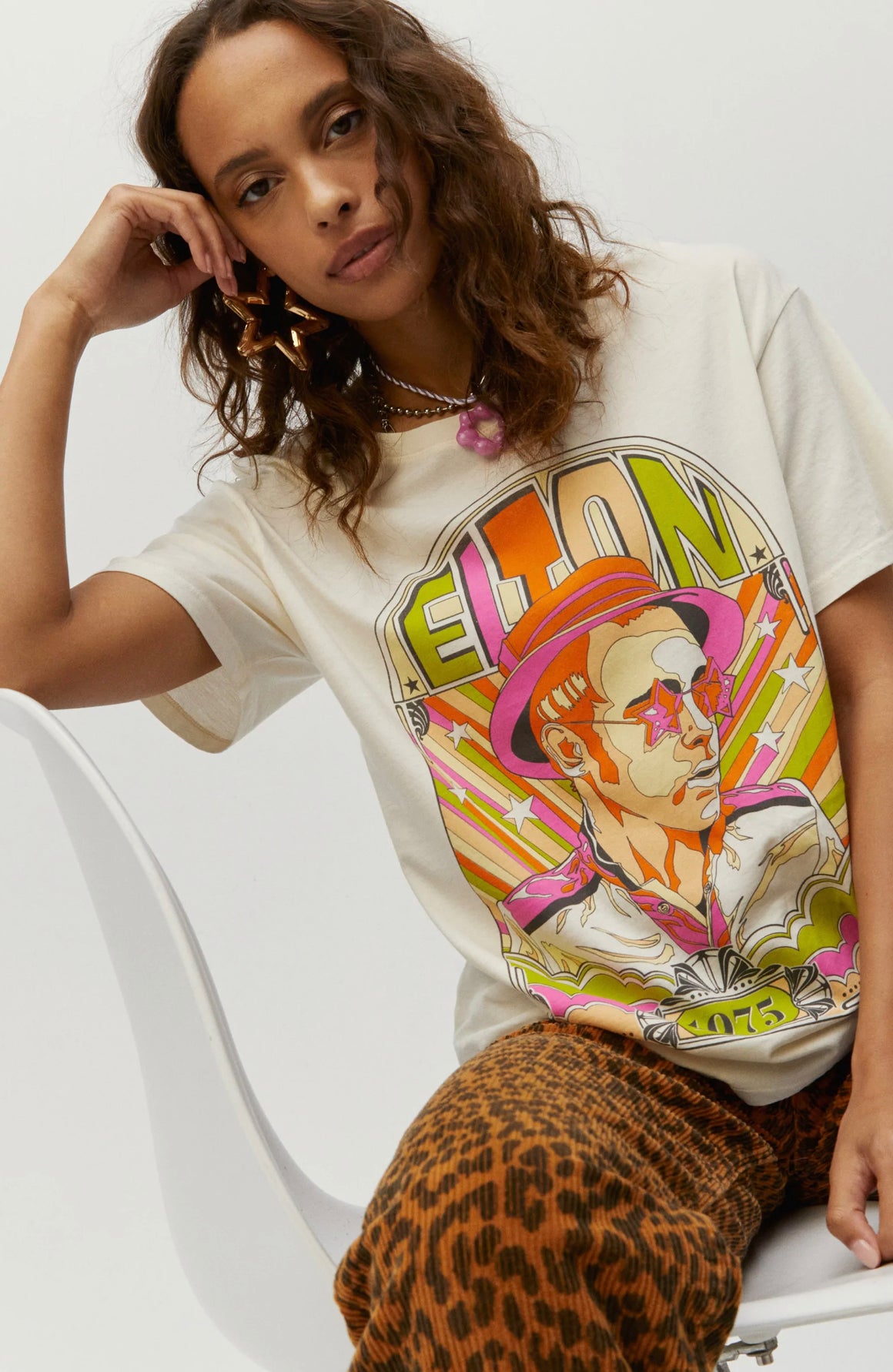 Daydreamer LA ‘Elton John 1975 Bf Tee’